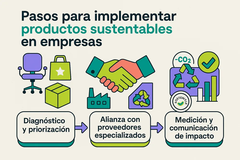 Como dar el paso Cómo dar el paso: implementación práctica de productos sustentables de plástico reciclado