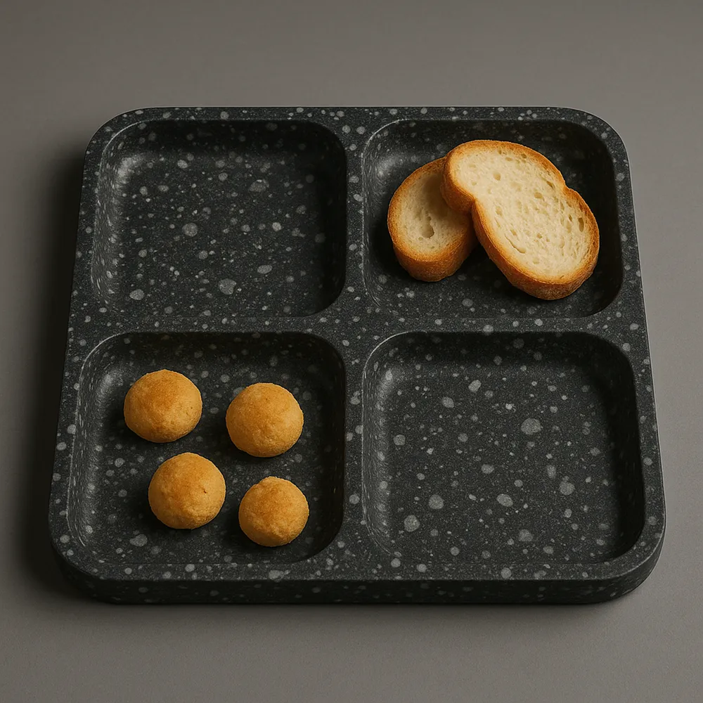 Tabla de coctel de plástico reciclado para restaurantes, cafeterías y hoteles, producto revivir