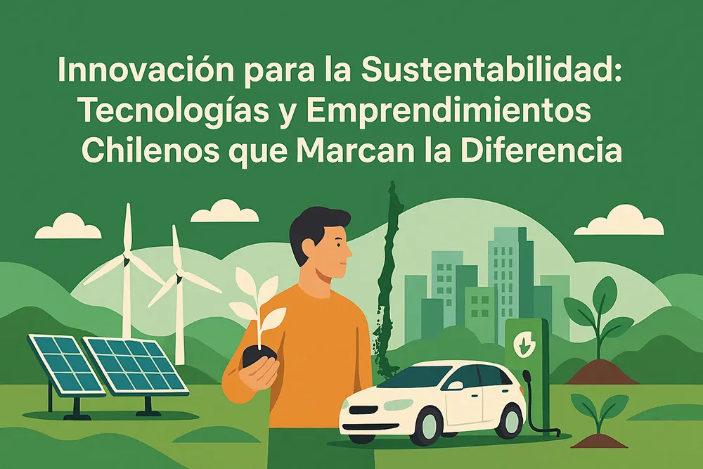 Gráfica que muestra cómo sería una sociedad con tecnologías y emprendimientos (startups) potenciando el país y el mundo.