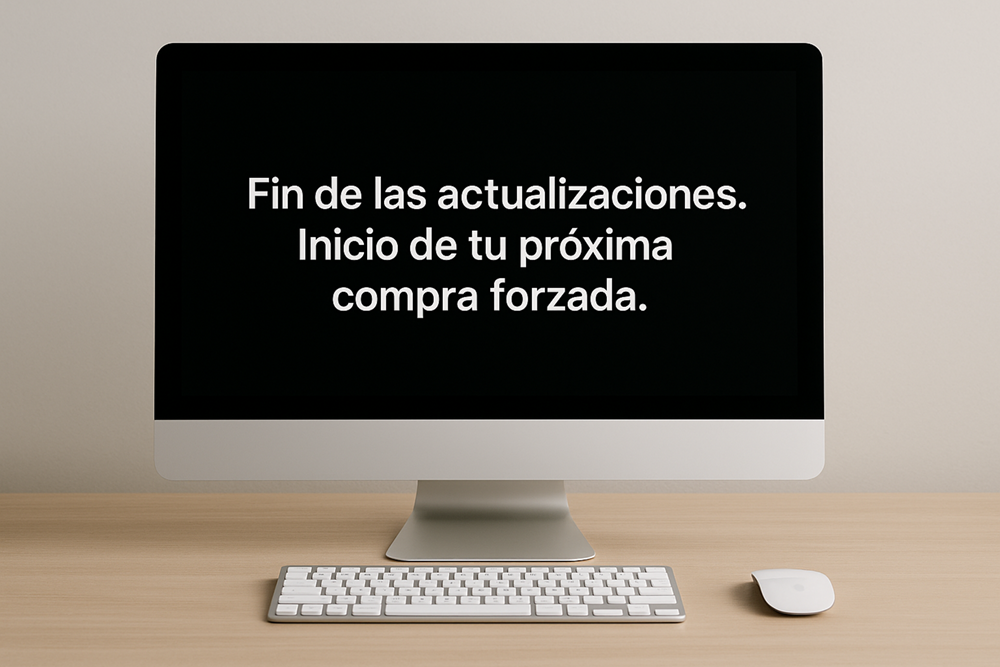 La obsolescencia programada en su máximo explendor