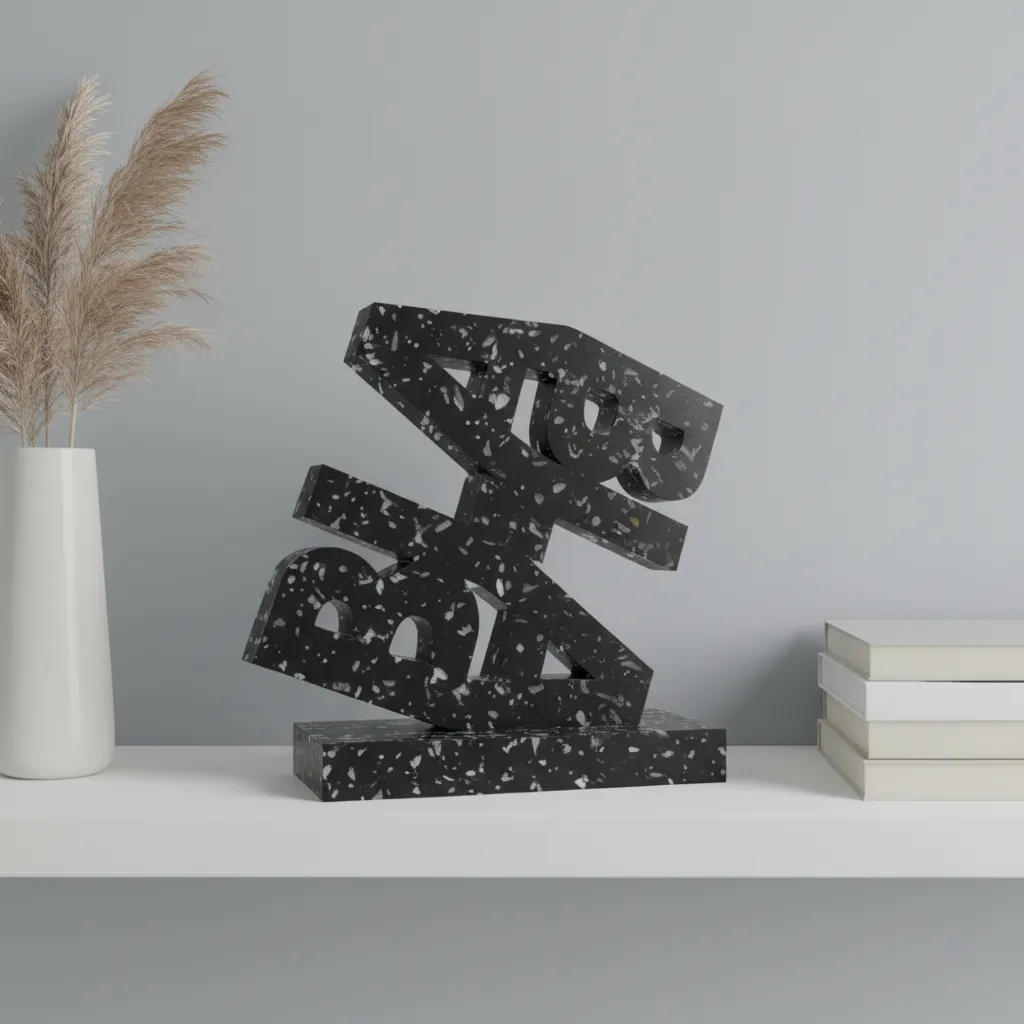 galardón de plástico reciclado para empresas