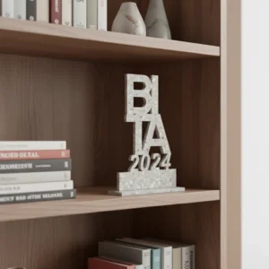 Galvano personalizado de plástico reciclado. Ragala con conciencia y estilo