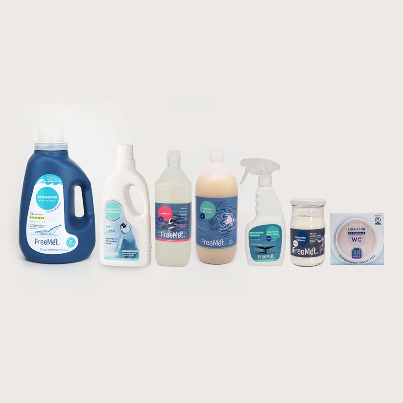FreeMet — empresa chilena de limpieza sustentable con envases hechos de boyas recicladas de la Patagonia